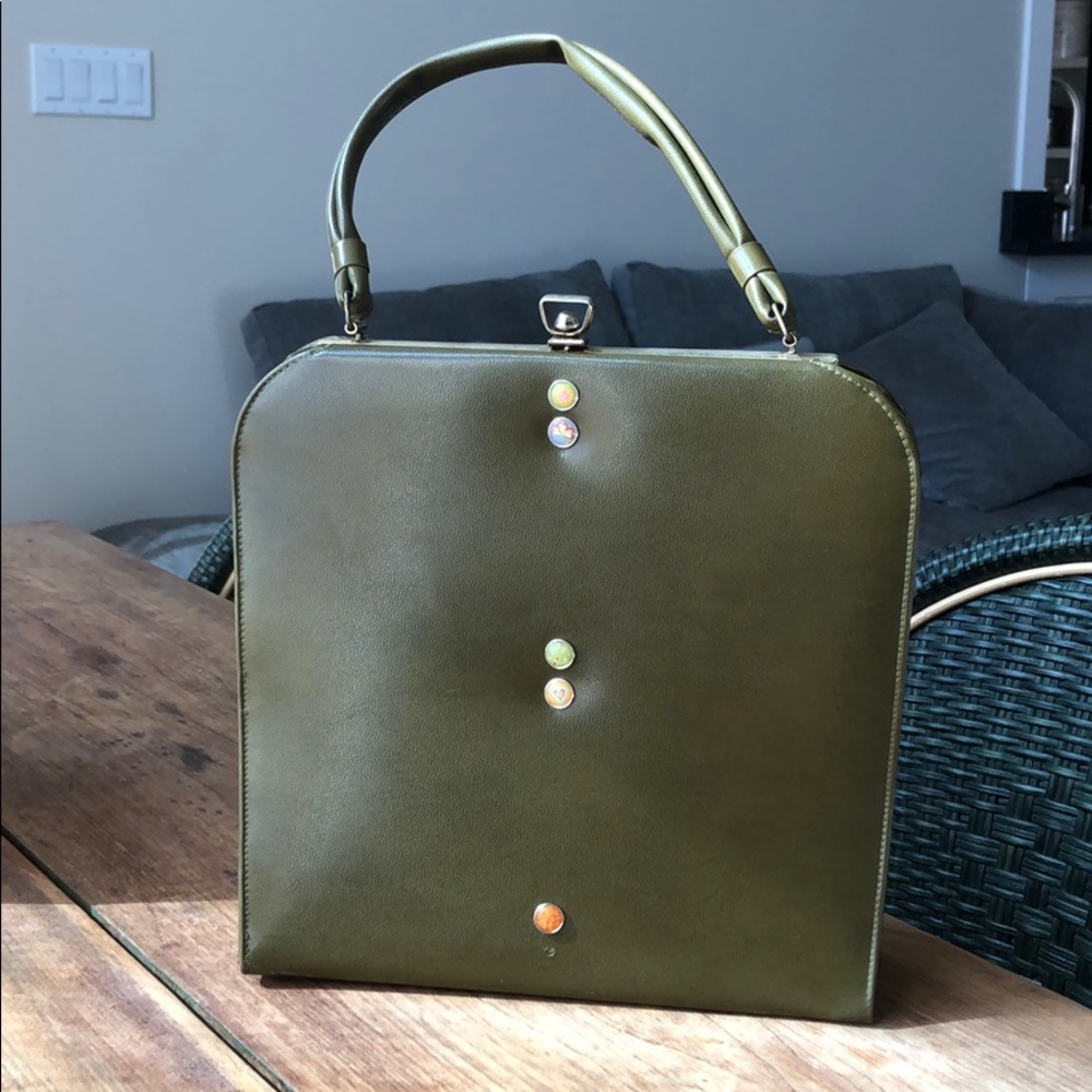 Vintage Green Purse
